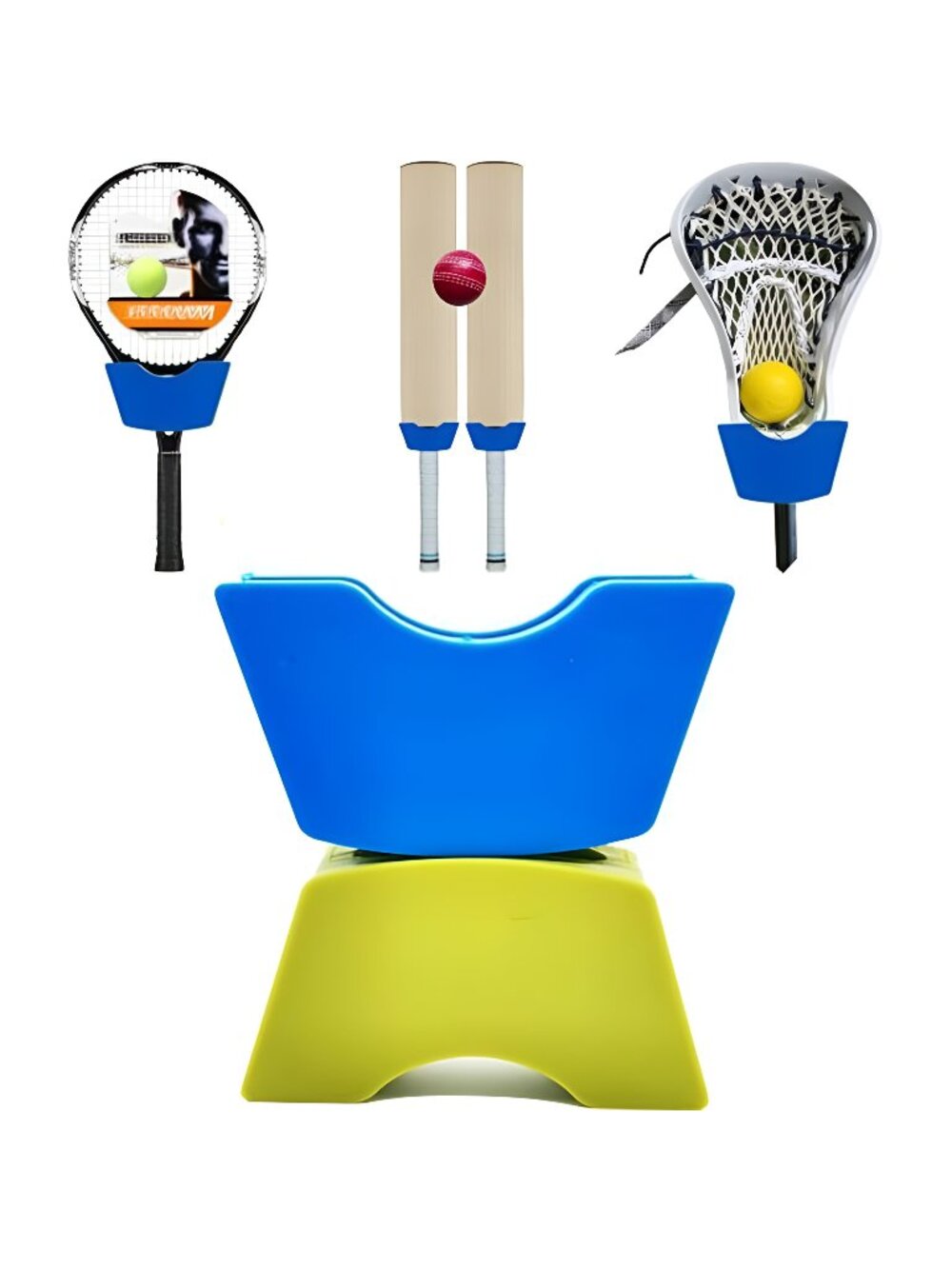Tennis Racket+ Lacrosse +Cricket Racket Hitting Speed and Build Muscle Memory - Picture 1 of 6